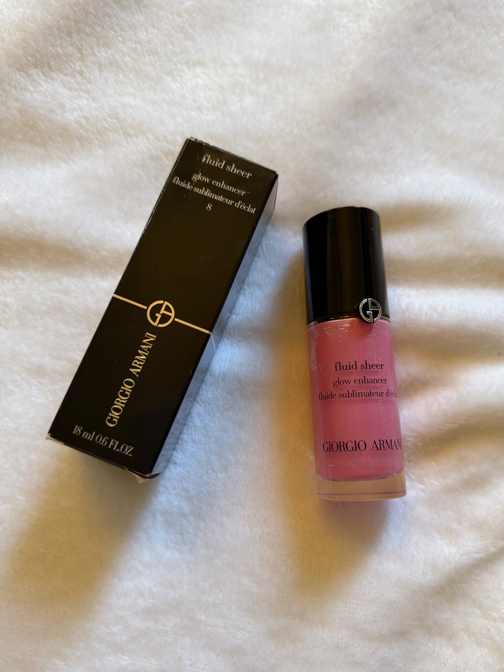 Armani fluid sheer glow enhancer 8 pink